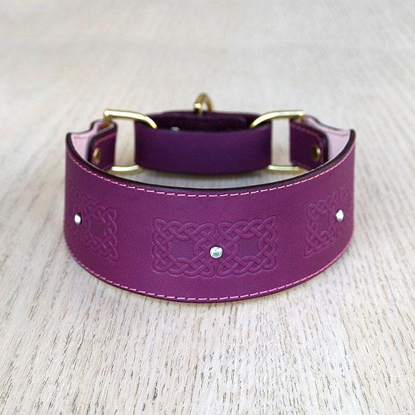 purple collar