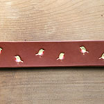 RTB Painted Robins Buckle Collar (2 wide)