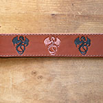 RTB Painted Dragons Buckle Collar (1.5 wide)