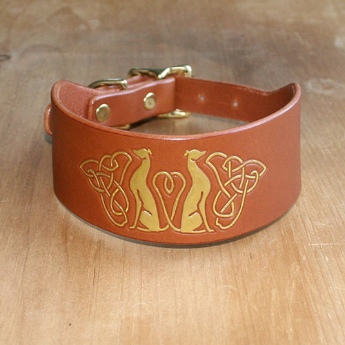 leather-buckle-collar-celtic-greyhounds-with-corners-painted-2-inch_1