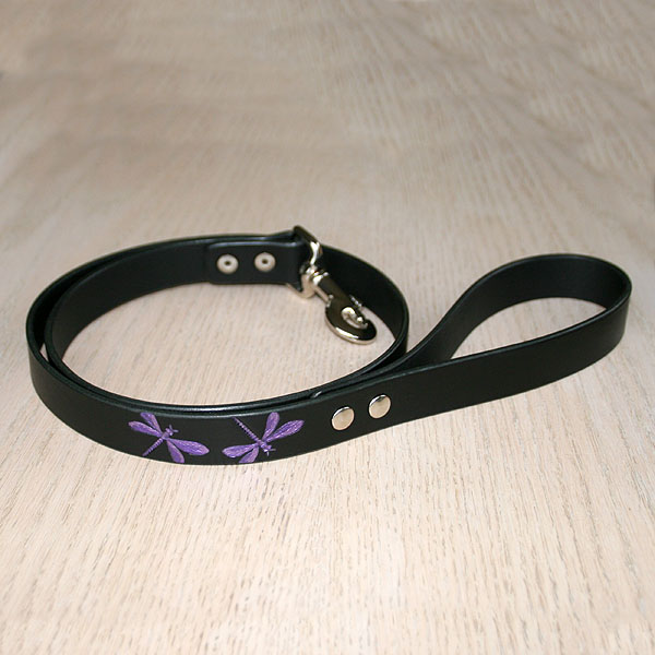 leather-buckle-collar-lead-set-irridescent-dragonfly-2-inch_2