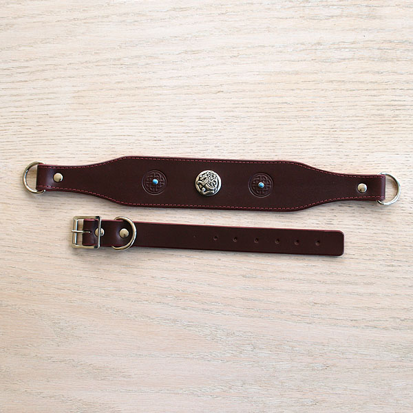 leather-martingale-collar-celtic-concho-2-inch_2