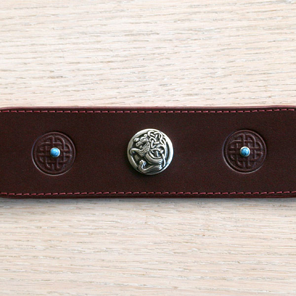 leather-martingale-collar-celtic-concho-2-inch_3