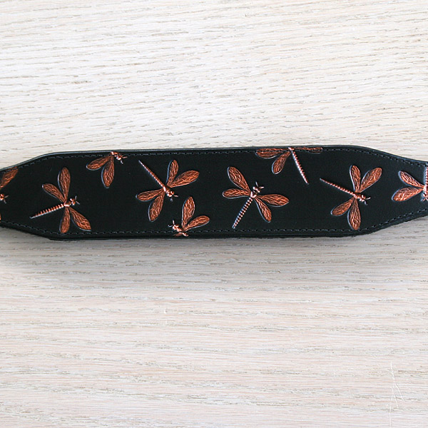 leather-martingale-iridescent-copper-dragonfly-1-75-inch_3