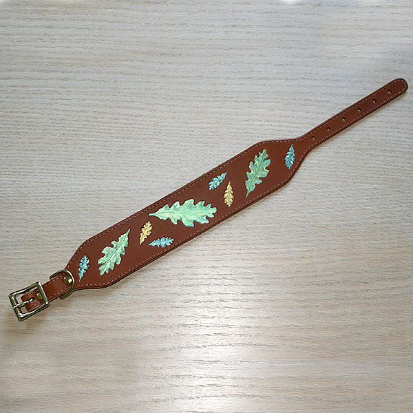 rtb_leather-buckle-collar-spring-oak-leaves-2-inch_2