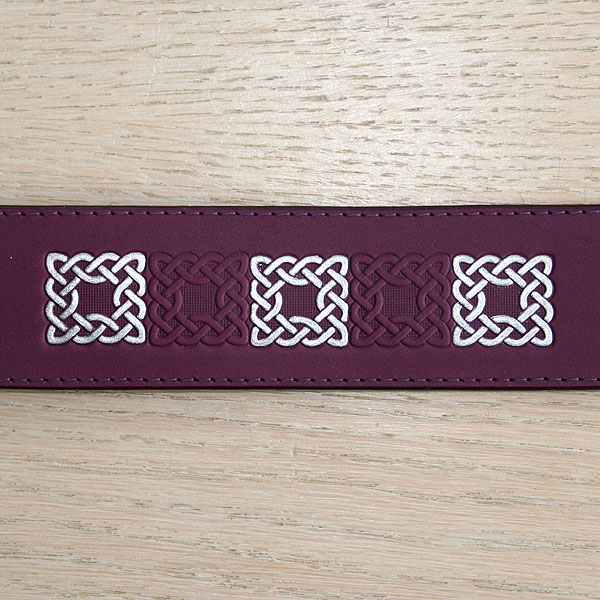 leather-buckle-collar-celtic-squares-line-purple-silver-alternate-2-inch_3