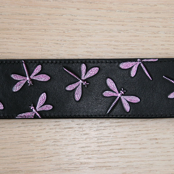 leather-buckle-collar-iridescent-pink-dragonfly-2-inch_3