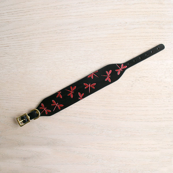 leather-buckle-collar-irridescent-red-dragonfly-2-inch_2