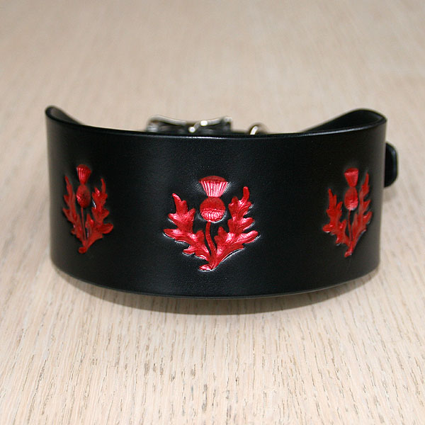 leather-buckle-collar-painted-thistles-red-2-inch_1