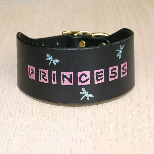 leather-buckle-collar-princess-painted-2-inch_1