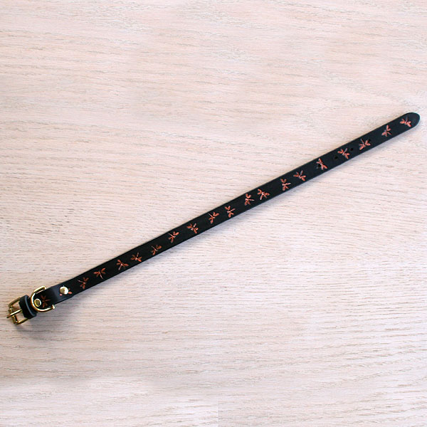 leather-straight-collar-painted-dragonflies-3-4-inch-wide_2