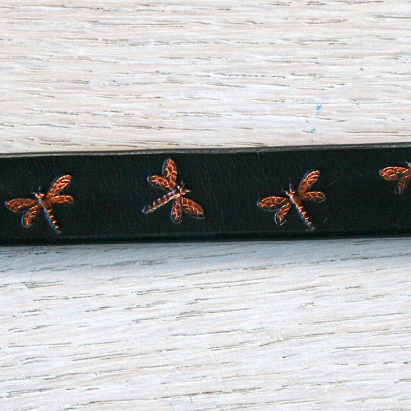 leather-straight-collar-painted-dragonflies-3-4-inch-wide_5