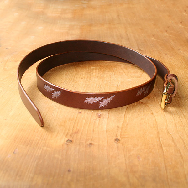 Paired Oak Belt