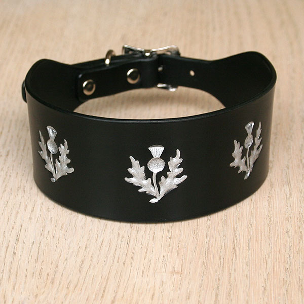 Painted Thistles Collar