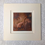 Hound Copper Art - Charcoal