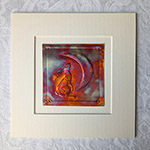 Moongazing Hare Copper Art - Bright