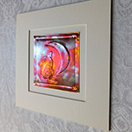 Moongazing Hare Copper Art - Bright