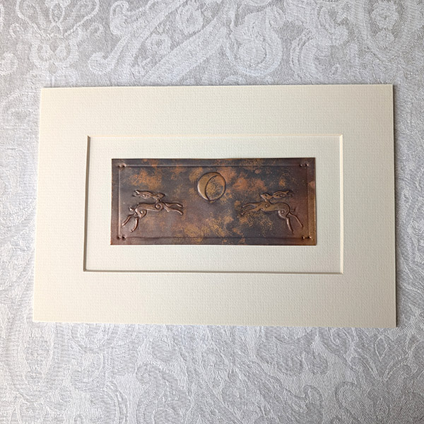 Leaping for the Moon Copper Art