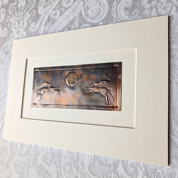 Leaping for the Moon Copper Art