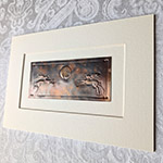 Leaping for the Moon Copper Art