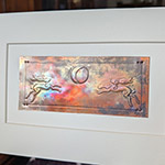 Leaping for the Moon Copper Art