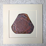Triple Hares Trinity Copper Art - Salted Purples