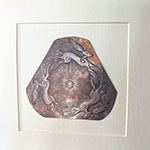 Triple Hares Trinity Copper Art
