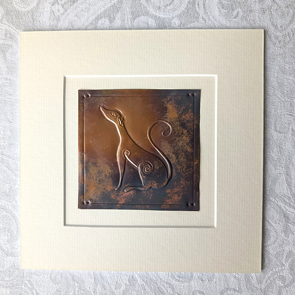 Hound Copper Art - Dark