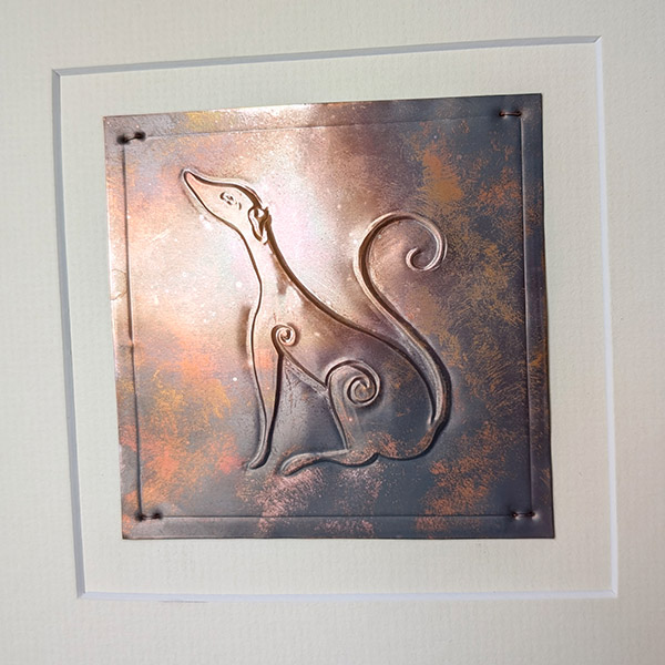 Hound Copper Art - Dark