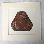 Triple Hares Trinity Copper Art 2