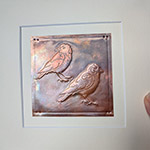 Jackdaws Copper Art - Dark