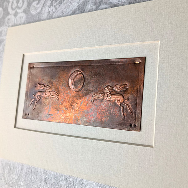 Leaping for the Moon Copper Art