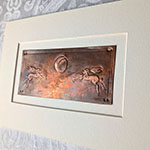 Leaping for the Moon Copper Art