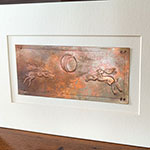 Leaping for the Moon Copper Art
