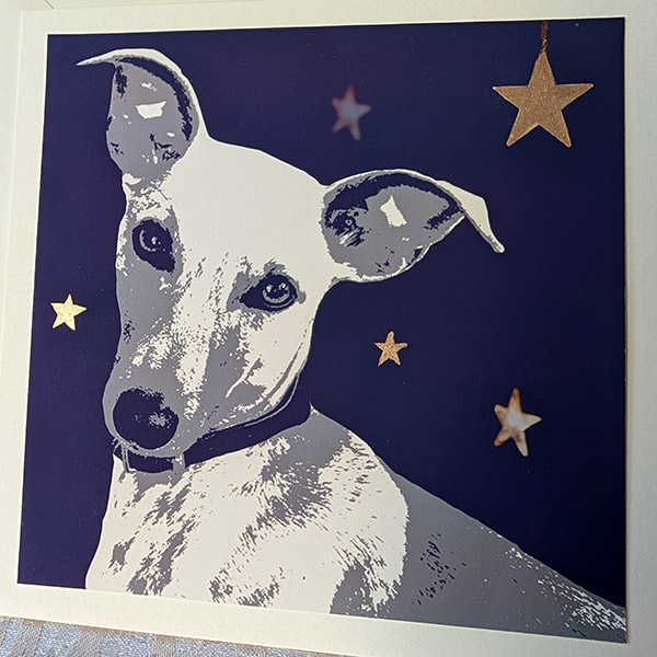 Christmas Whippet Cards