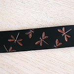 Iridescent Dragonfly Buckle Collar