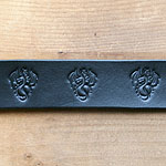 Dragons Leather Buckle Collar (2 inch wide)