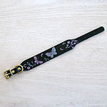 Printed Butterfly Buckle Collar