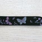 Printed Butterfly Buckle Collar