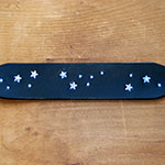 Shimmering Galaxy Stars Buckle Collar (2 inch wide)