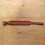 Dragons Leather Buckle Collar (1.5 inch wide)