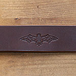  RTB Filigree Bat Buckle Collar (1.5 wide)