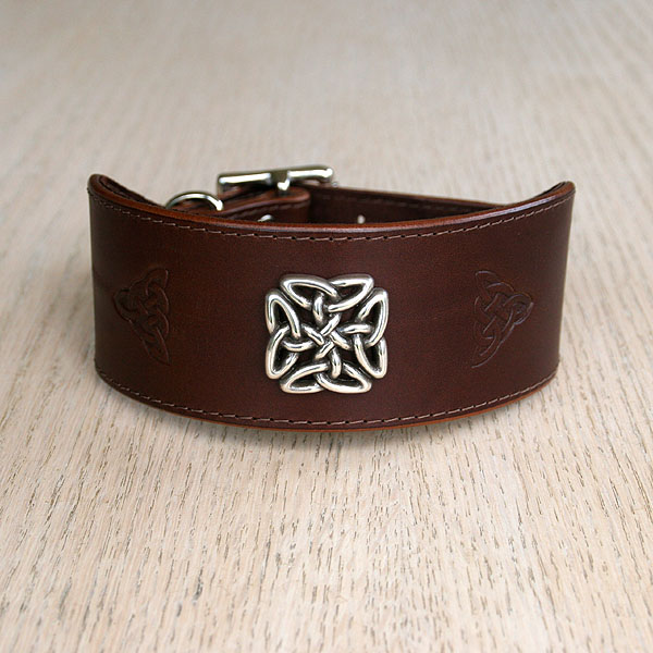 RTB Celtic Filigree Buckle Collar (2 inch wide)