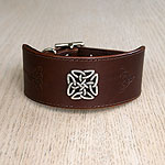 RTB Celtic Filigree Buckle Collar (2 inch wide)