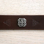 RTB Celtic Filigree Buckle Collar (2 inch wide)