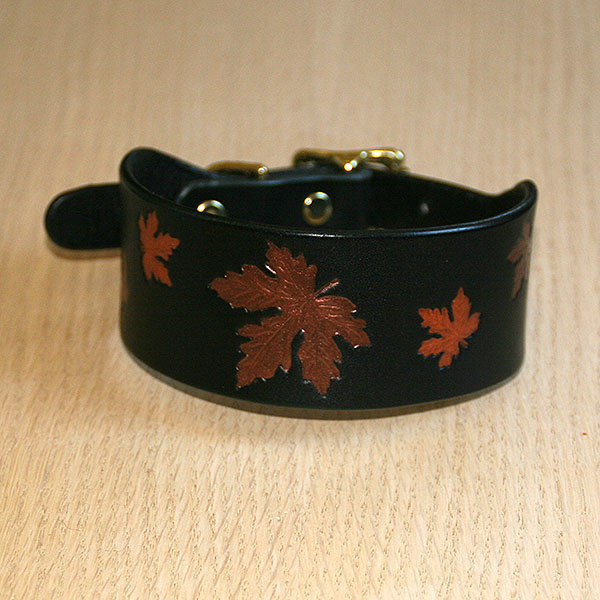 RTB Autumn Maple Buckle Collar (2 inch wide)