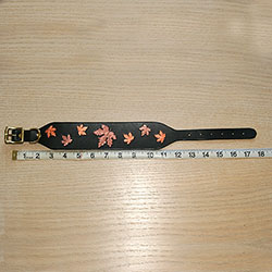 RTB Autumn Maple Buckle Collar (2 inch wide)