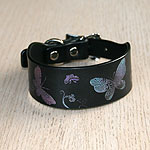 RTB Printed Butterfly Buckle Collar (1.5 inch wide)